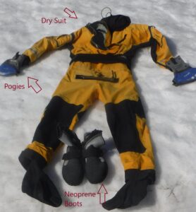 Cold weather paddle gear #silentwake