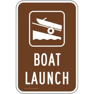 typical boat launch