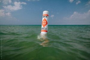 Swim area marker
