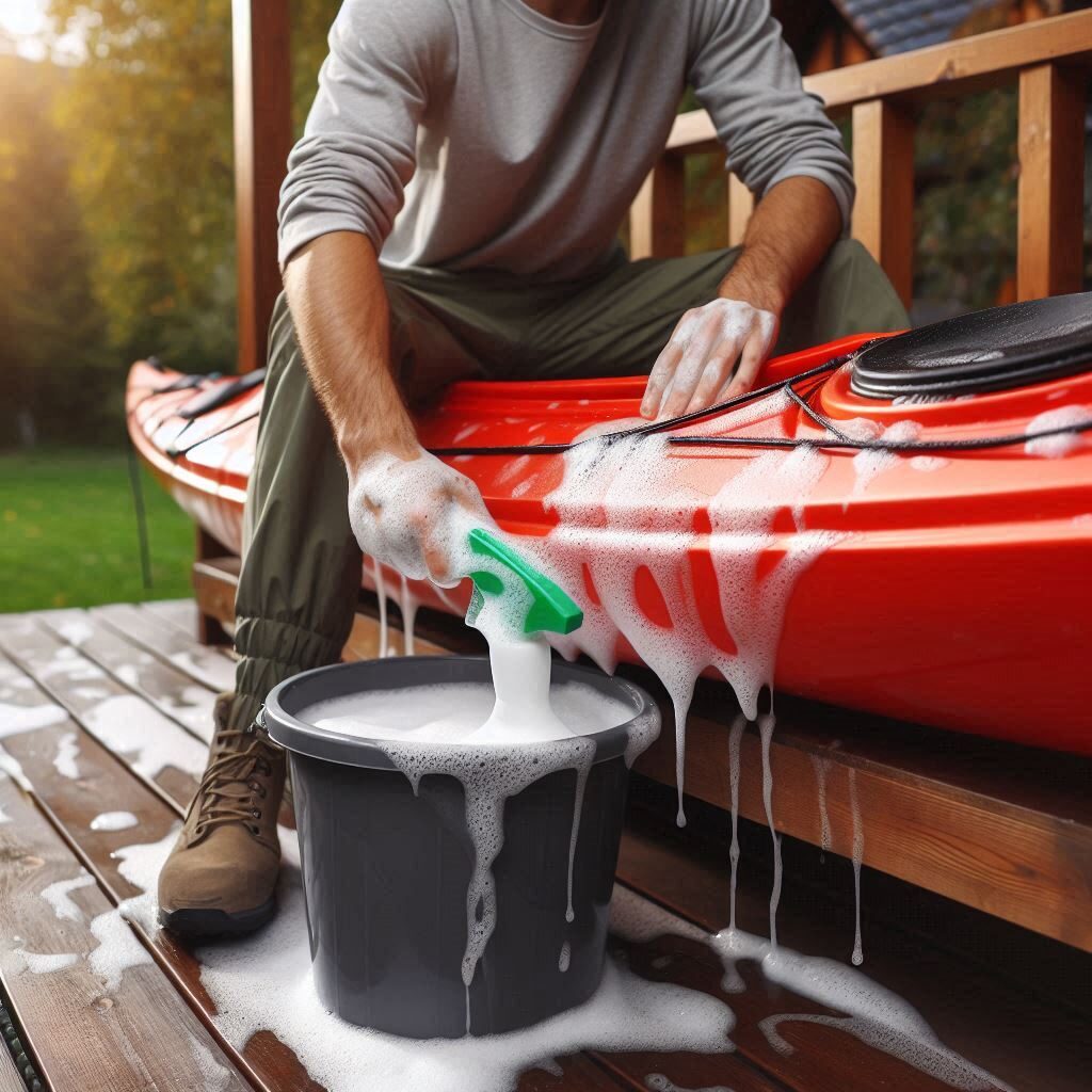 kayak cleaning clean your kayak