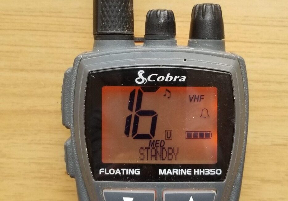 VHF Hand held radio