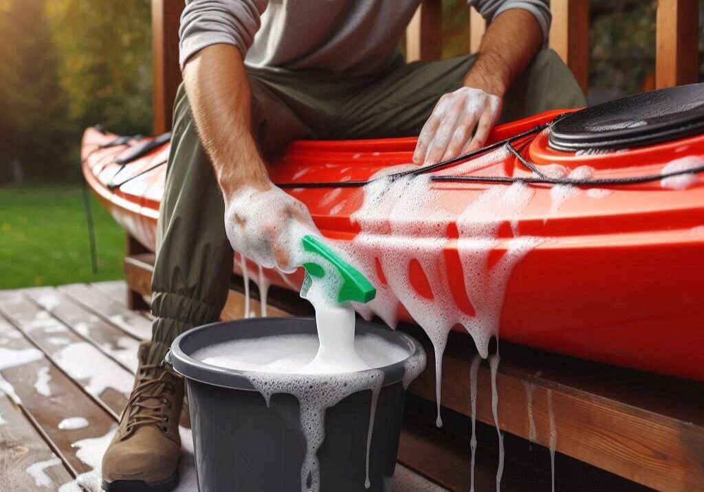 kayak cleaning clean your kayak