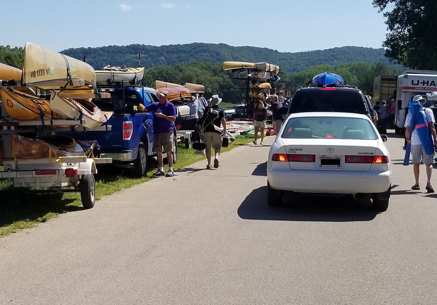 When shuttles are needed for kayaking